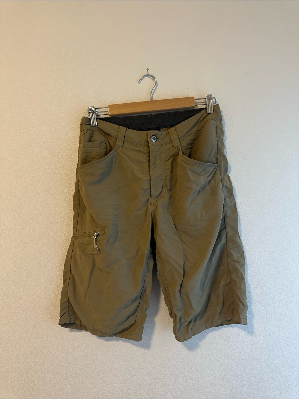 PATAGONIA quandary hiking shorts beige men’s 30